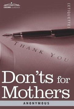 Don'ts for Mothers - Anonymous