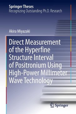 Direct Measurement of the Hyperfine Structure Interval of Positronium Using High-Power Millimeter Wave Technology - Miyazaki, Akira