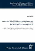 Praktiken der Geschäftsmodellgestaltung im strategischen Management.