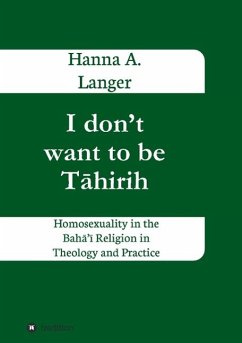 I don¿t want to be T¿hirih - Langer, Hanna A.