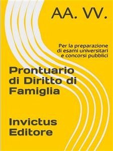 Prontuario di diritto di famiglia (eBook, ePUB) - VV., AA.