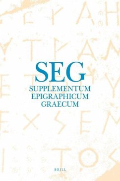 Supplementum Epigraphicum Graecum, Volume LXI (2011)