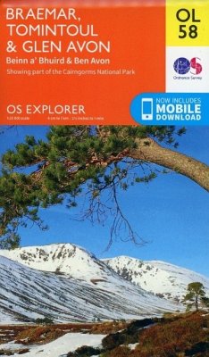 Cover Braemar, Tomintoul & Glen Avon, Beinn a' Bhuird & Ben Avon