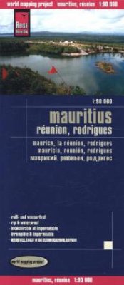 Reise Know-How Landkarte Mauritius, Réunion, Rodrigues (1:90.000). Maurice, La Réunion, Rodrigues / Mauricio, Reunión, Rodrigues