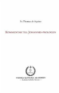 Kommentar till Johannes-prologen - S:t Thomas ab Aquino