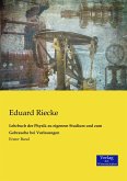 Lehrbuch der Physik zu eigenem Studium und zum Gebrauche bei Vorlesungen Lehrbuch der Physik zu eigenem Studium und zum Gebrauche bei Vorlesungen