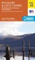 Pitlochry & Loch Tummel, Aberfeldy, Kinloch Rannoch & Schiehallion - Ordnance Survey