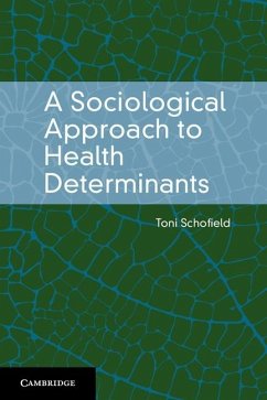 Cover Sociological Approach to Health Determinants (eBook, ePUB)