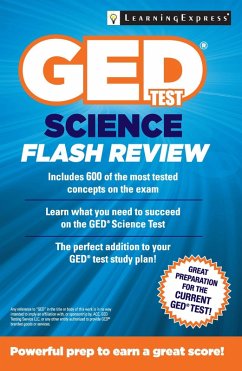 Cover GED Test Science Flash Review (eBook, ePUB)