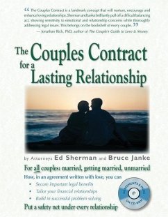The Couples Contract for a Lasting Relationship - Sherman, Ed; Janke, Bruce