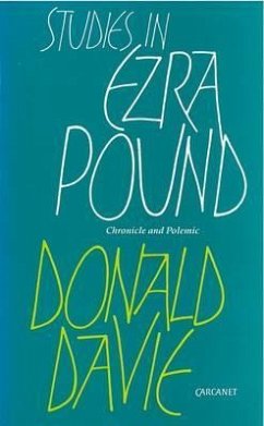 Studies in Ezra Pound - Davie, Donald