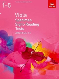 Viola Specimen Sight-Reading Tests, ABRSM Grades 1-5