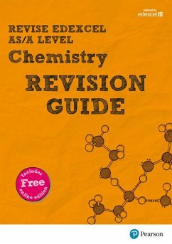 Pearson REVISE Edexcel AS/A Level Chemistry: Revision Guide inc online edition - 2025 and 2026 exams - Saunders, Nigel