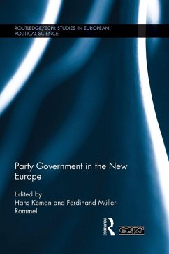 Cover Party Government in the New Europe
