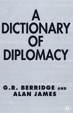 A Dictionary of Diplomacy - Berridge, G.;James, A.