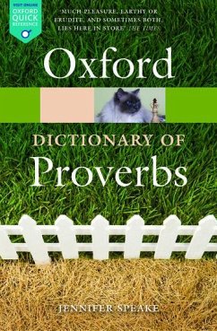 The Oxford Dictionary of Proverbs - Speake, Jennifer