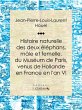 Histoire naturelle des deux éléphans,... - Bild 1