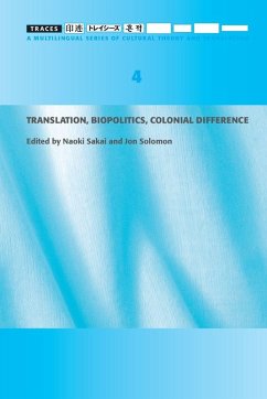 Cover Translation, Biopolitics, Colonial Difference (Traces 4)