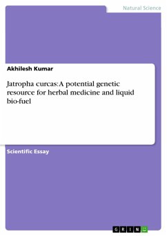 Jatropha curcas: A potential genetic resource for herbal medicine and liquid bio-fuel (eBook, ePUB) - Kumar, Akhilesh