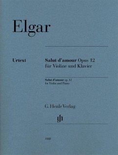 Salut d'amour op. 12 für Violine und Klavier