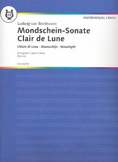 Cover Mondscheinsonate op.27,2 (1.Satz) für Gitarre