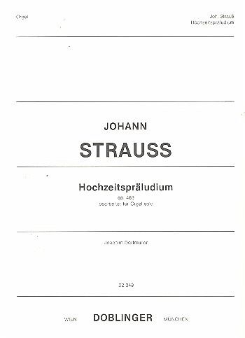 Hochzeitspräludium op.469 für Orgel