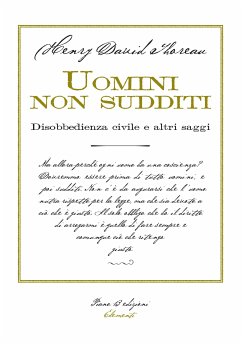 Uomini non sudditi (eBook, ePUB) - David Thoreau, Henry