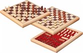 Philos 2803 - Schach-Dame-Set, Holzbox, 32x32x4cm