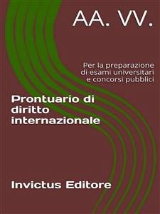 Prontuario di diritto internazionale (eBook, ePUB) - VV., AA.