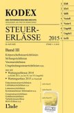 KODEX Steuer-Erlässe 2015 (f. Österreich)