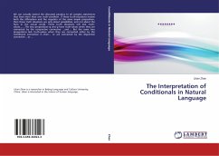 Cover The Interpretation of Conditionals in Natural Language