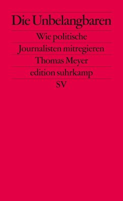 Die Unbelangbaren (eBook, ePUB) - Meyer, Thomas