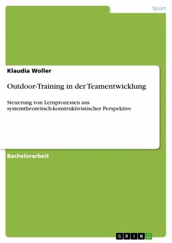 Outdoor-Training in der Teamentwicklung (eBook, ePUB) - Woller, Klaudia