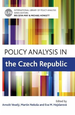 Policy analysis in the Czech Republic