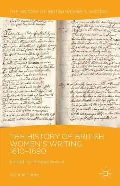 The History of British Women's Writing, 1610-1690