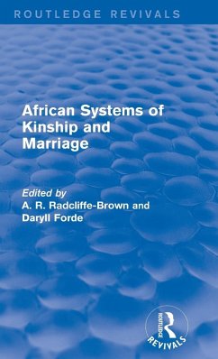 African Systems of Kinship and Marriage - Radcliffe-Brown, A R; Forde, Daryll