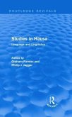 Studies in Hausa