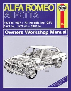 Alfa Romeo Alfetta (1973 - 1987) Haynes Repair Manual - Haynes Publishing