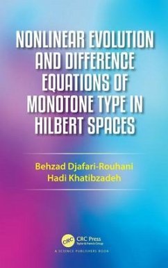 Nonlinear Evolution and Difference Equations of Monotone Typnonlinear Evolution and Difference Equations of Monotone Type in Hilbert Spaces E in Hilbert Spaces - Rouhani, Behzad Djafari; Khatibzadeh, Hadi