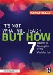 It's Not What You Teach But How - Bild 1