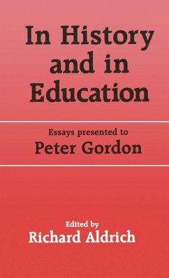 Cover In History and in Education