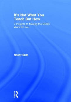 It's Not What You Teach But How - Sulla, Nancy