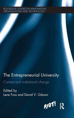 The Entrepreneurial University Cover The Entrepreneurial University