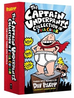 The Captain Underpants Color Collection (Captain Underpants #1-3 Boxed Set) - Pilkey, Dav