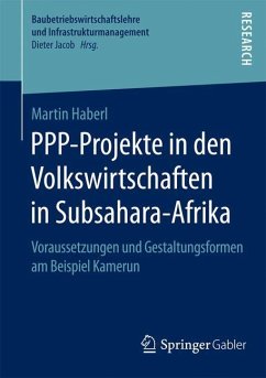 PPP-Projekte in den Volkswirtschaften in Subsahara-Afrika - Haberl, Martin