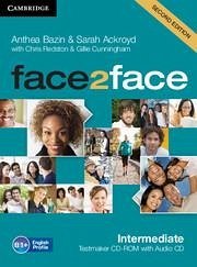 Face2face Intermediate Testmaker CD-ROM and Audio CD - Bazin, Anthea; Ackroyd, Sarah