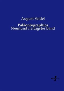 Paläontographica - Seidel, August