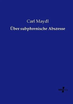 Cover Über subphrenische Abszesse