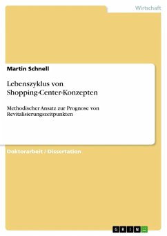 Lebenszyklus von Shopping-Center-Konzepten (eBook, ePUB)