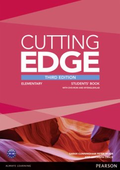 Cutting Edge 3rd Edition Elementary Students' Book with DVD and MyEnglishLab Pack, m. 1 Beilage, m. 1 Online-Zugang; . / Cutting Edge, Elementary, 3rd edition - Cunningham, Sarah;Moor, Peter;Crace, Araminta